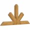 Ekena Millwork Saratoga Rough Sawn Timber Gable Bracket, Western Red Cedar, 72"W x 36"H x 4"D x 6"F, 12/12 Pitch GBW072X36X0406SAR00RWR - alternate 2